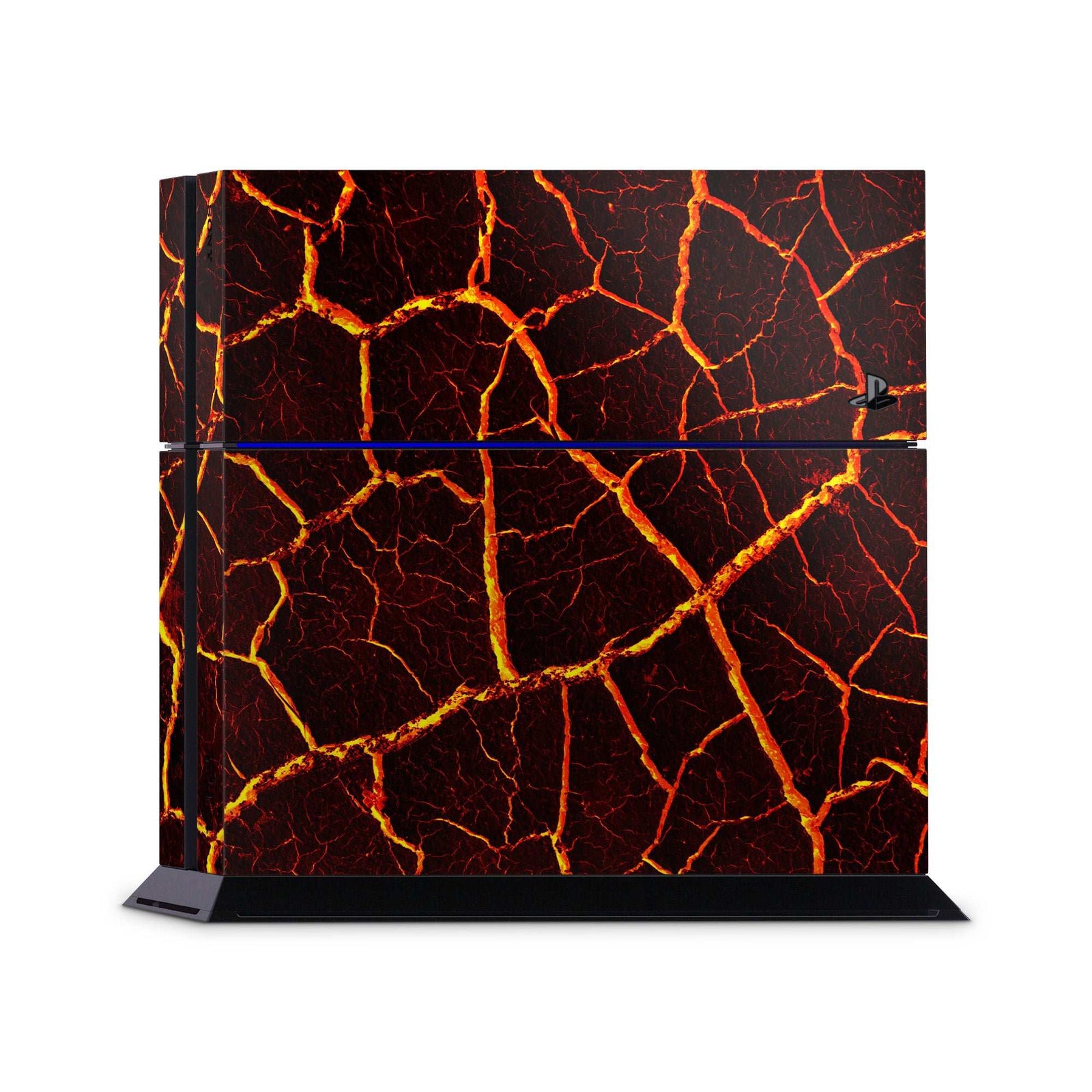 ps4-vinyl-console-skin-lava-molten-core