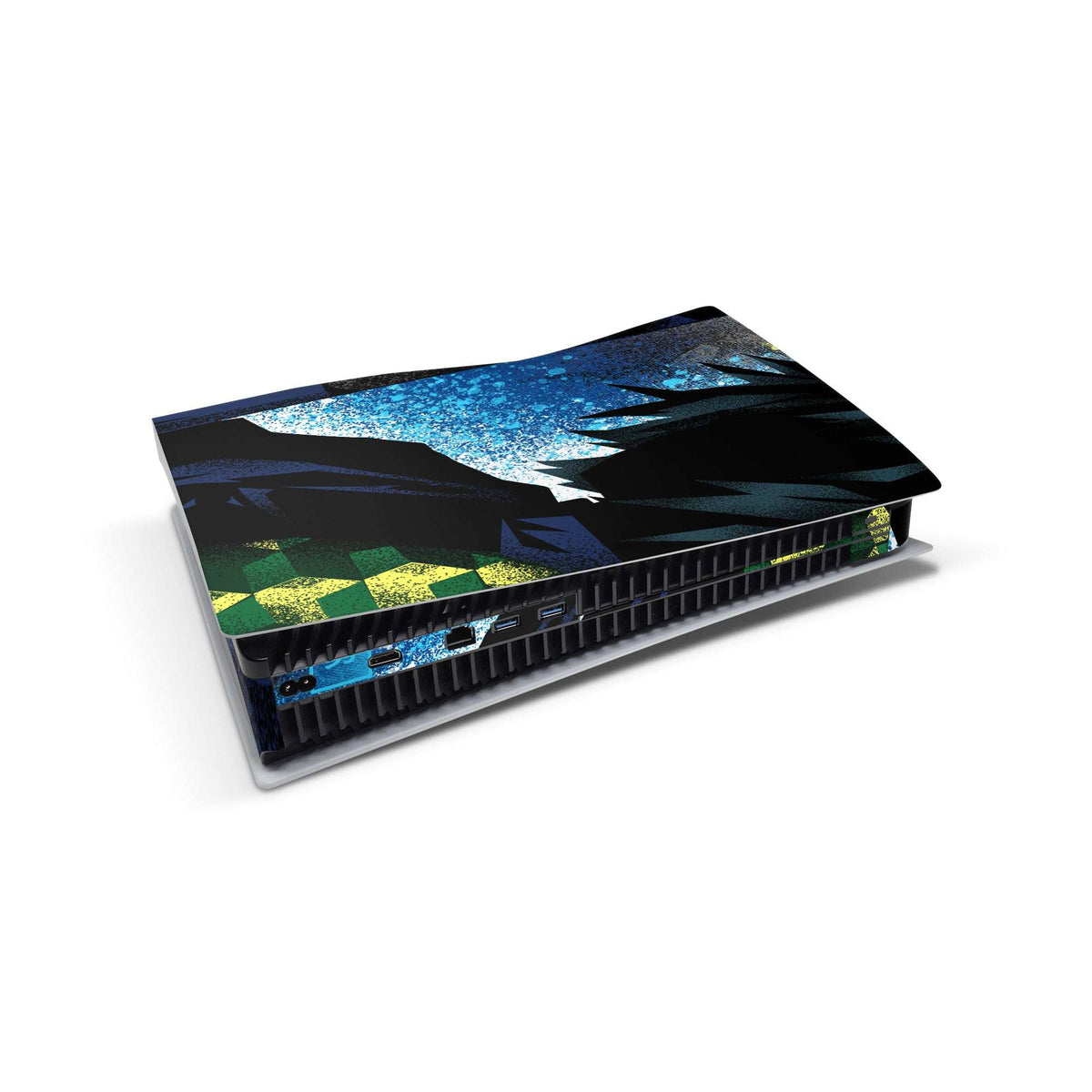 ps5 skin demon slayer console wrap sticker