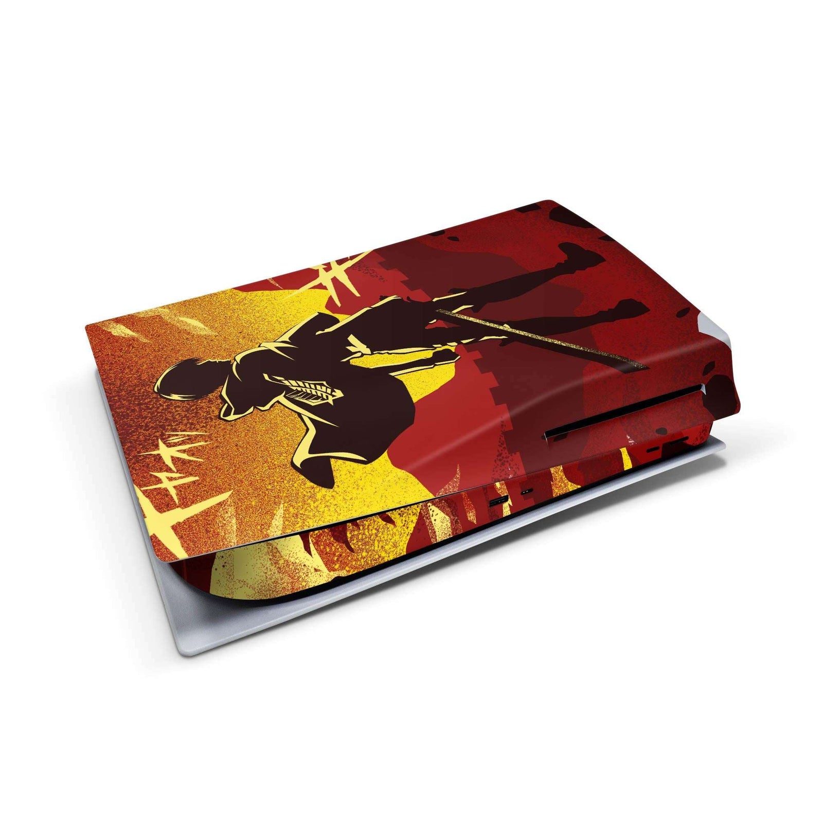 attack on titan ps5 console skin vinyl wrap