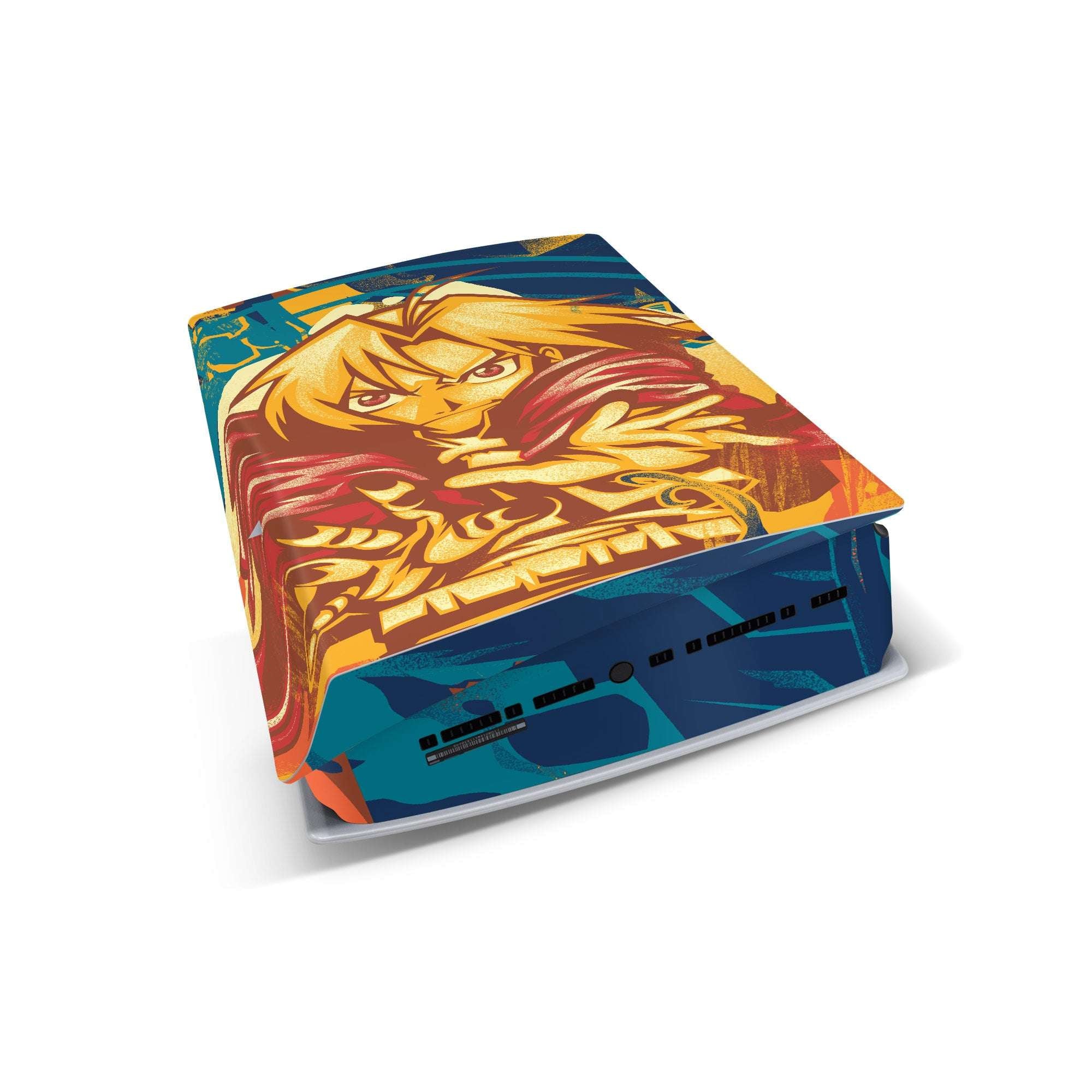 fullmetal alchemist ps5 console skin wrap sticker