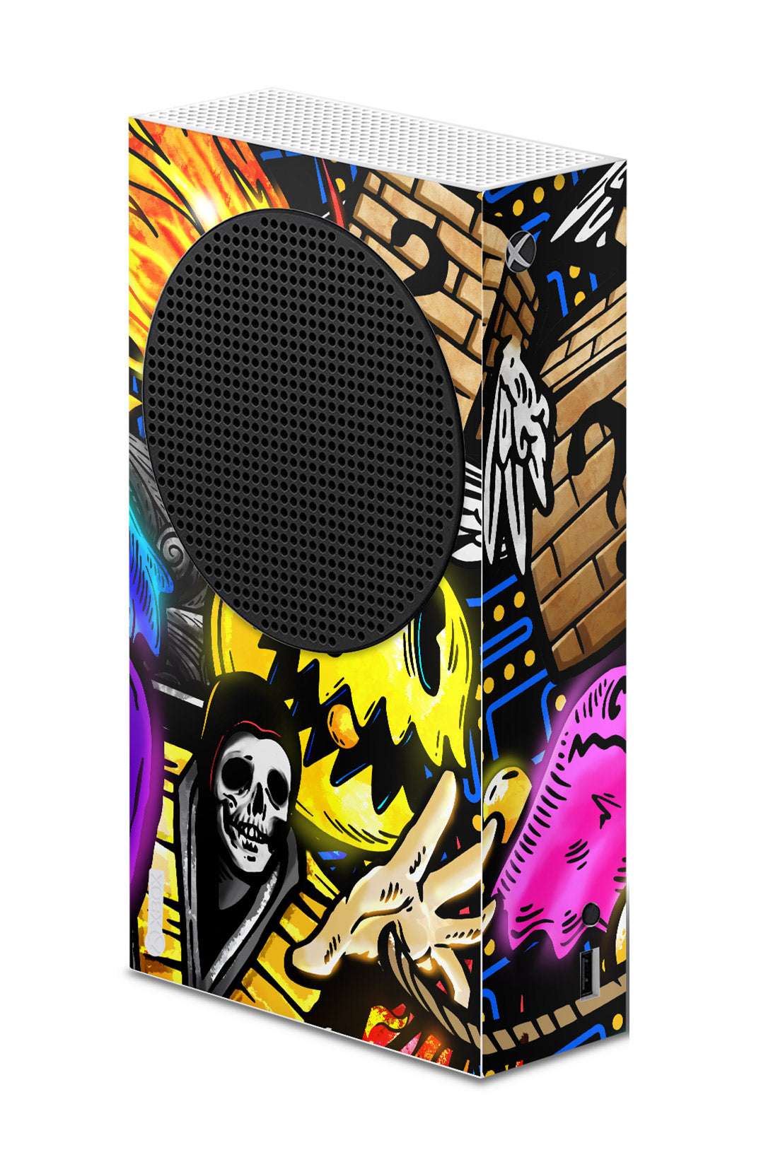 scorpion-mortal-kombat-series-s-xbox-console-skin-sticker-vinyl