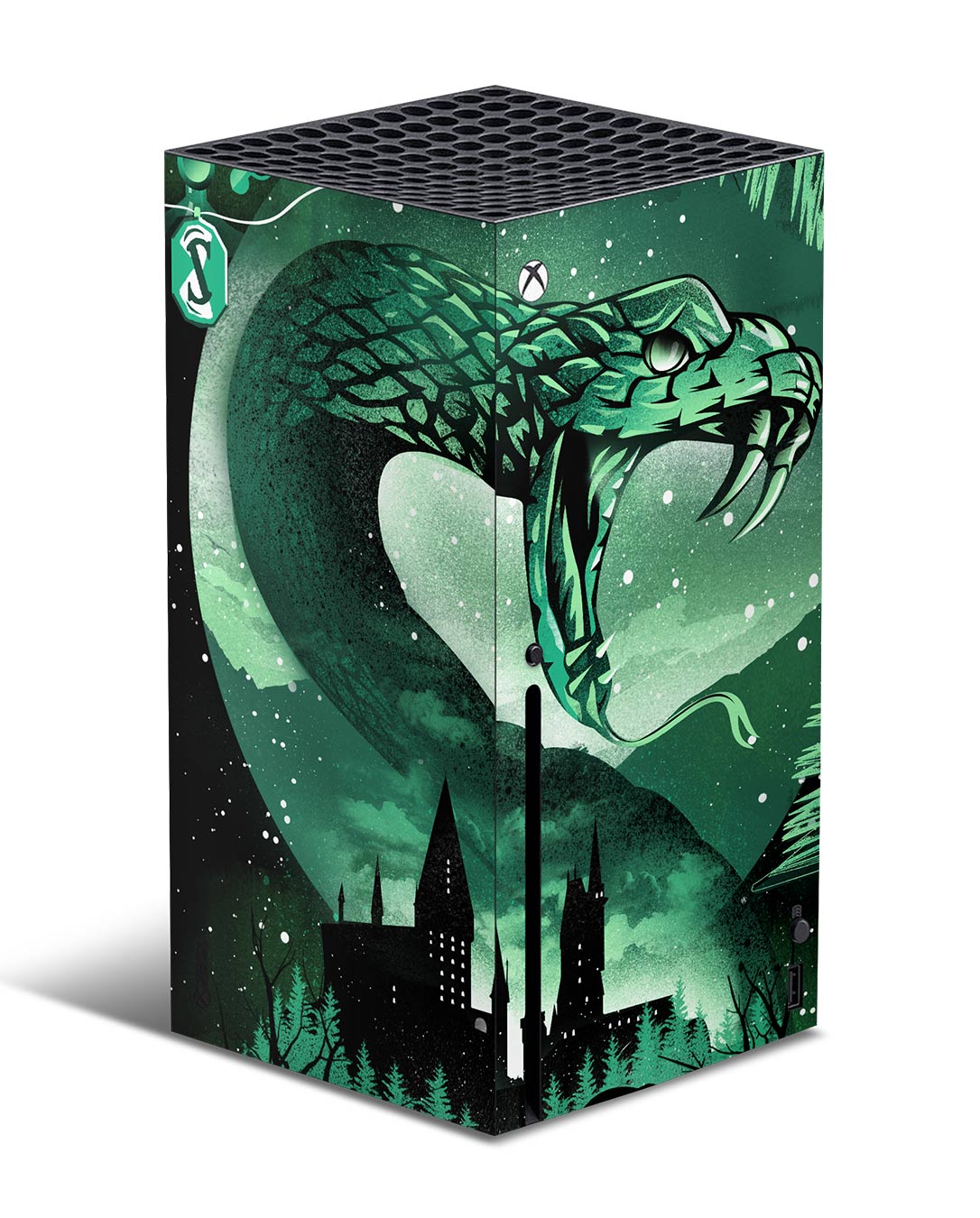 slytherin xbox series x skin