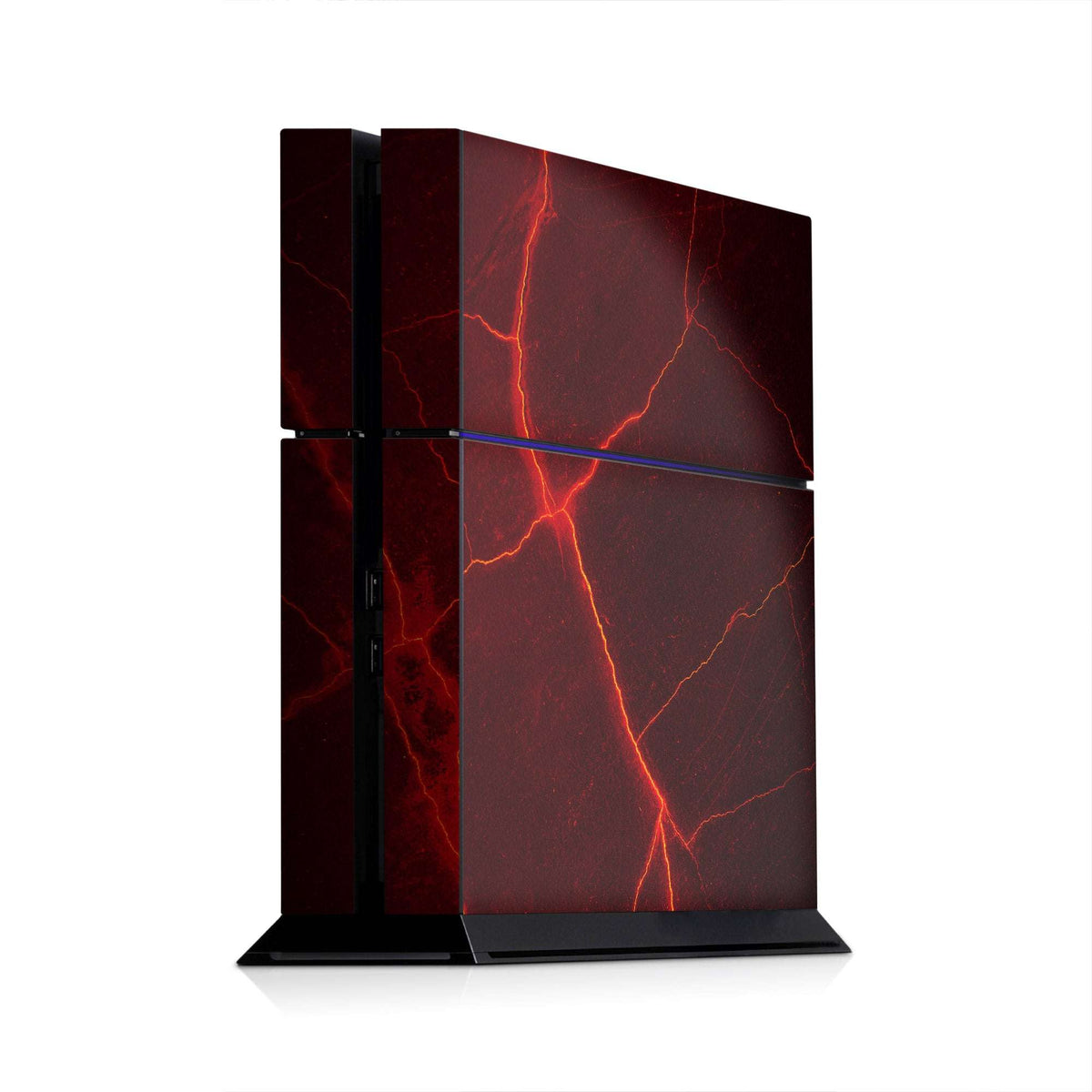sony-playstation4-console-skin-lava-themed