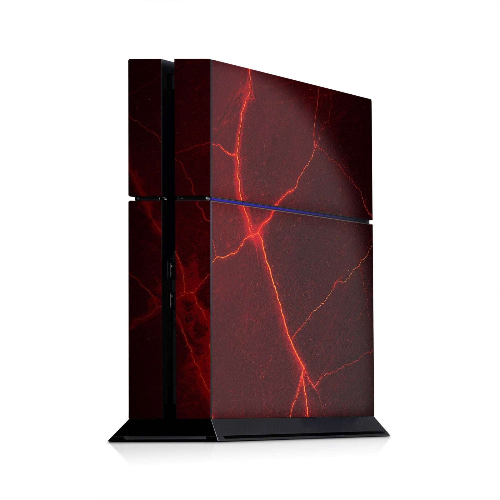 sony-playstation4-console-skin-lava-themed
