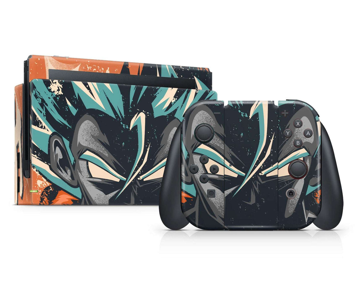 gogeta dragonball skin for nintendo switch