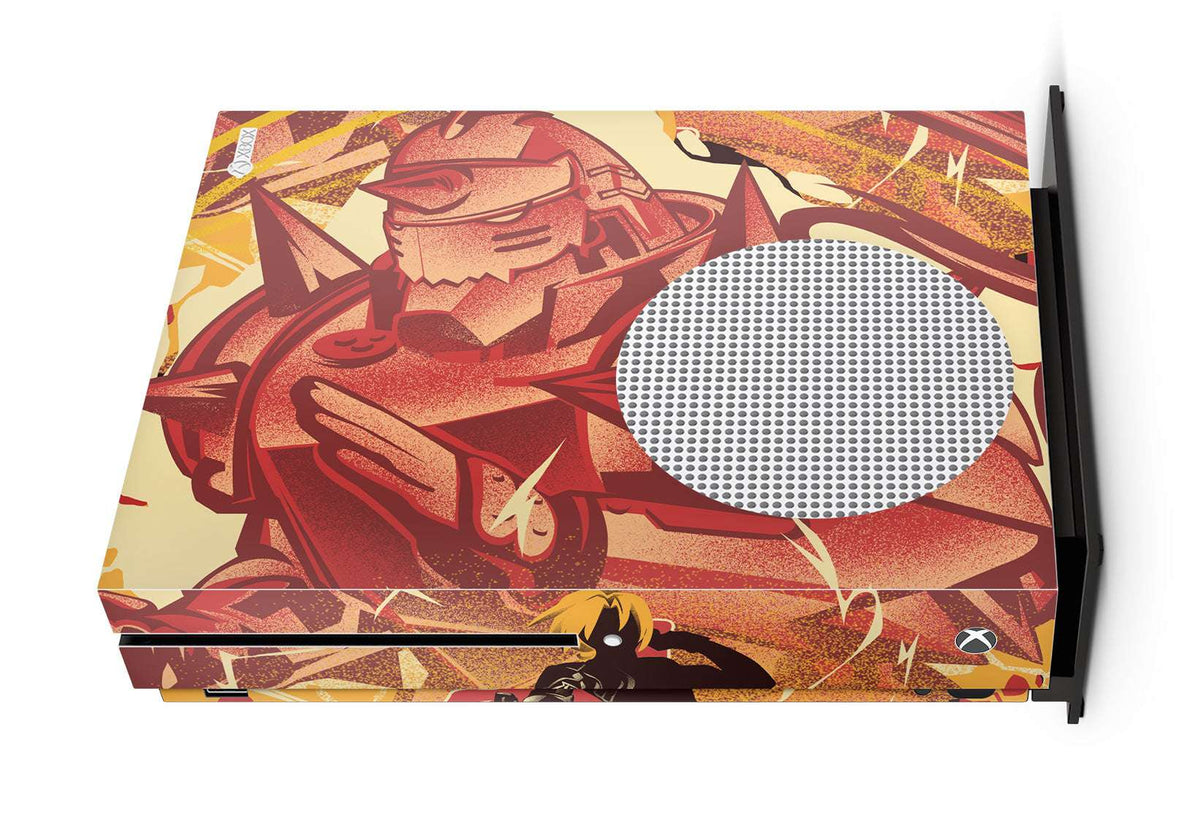 xbox one s fullmetal alchemist console skin wrap sticker decal