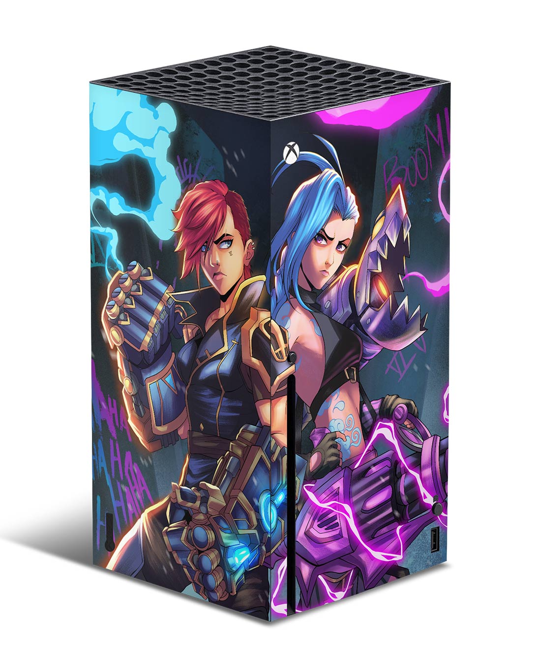 xbox series x graffiti skin jinx vi