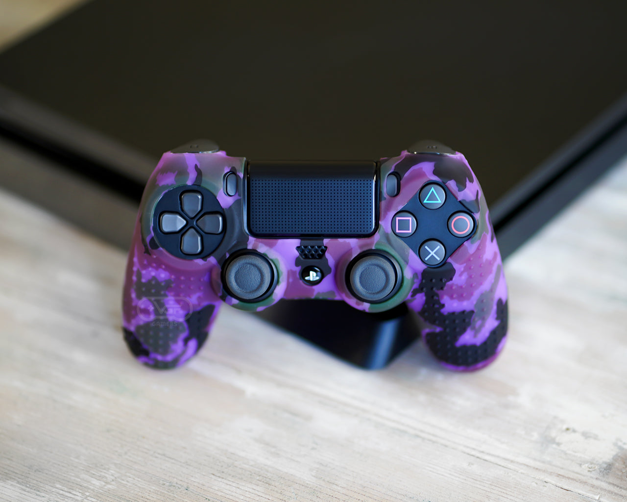 controller grips for ps4 camo purple