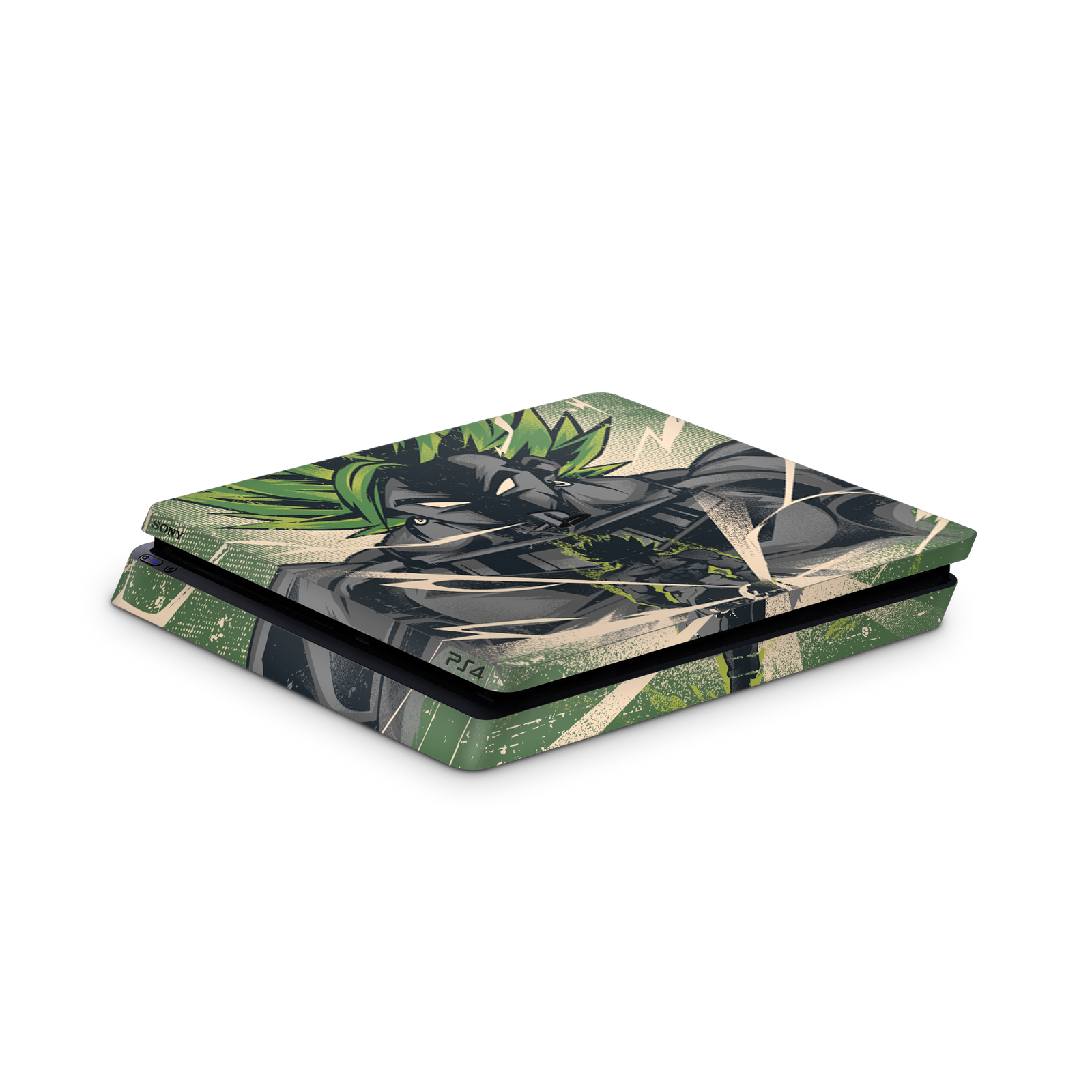 Broly Retro - PS4 Slim Console Skin