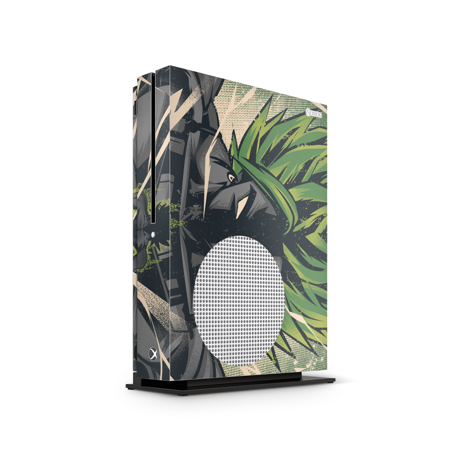 Broly Retro - Xbox One S Console Skin