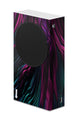 xbox series s console skin abstract art purple