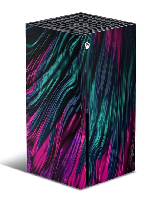 abstract-art-xbox-series-x-console-skin-wrap
