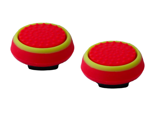 ps4 xbox thumbsticks red green grips accuracy