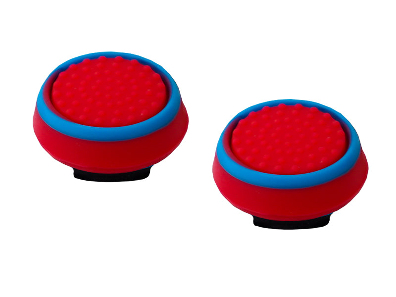 ps4 xbox thumbsticks red blue grips accuracy