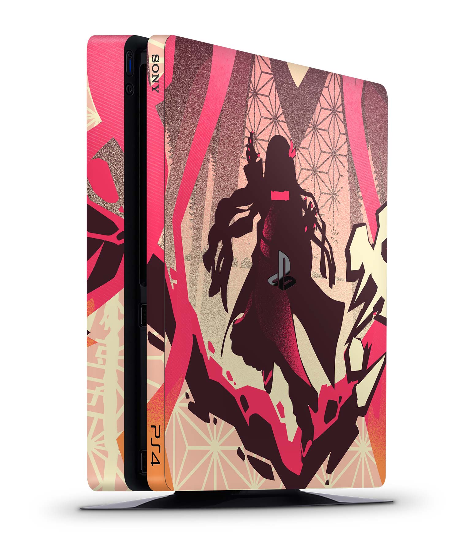 Nezuko - Anime PS4 Slim Console Skin | PlayStation 4 Skins - VGF Gamers