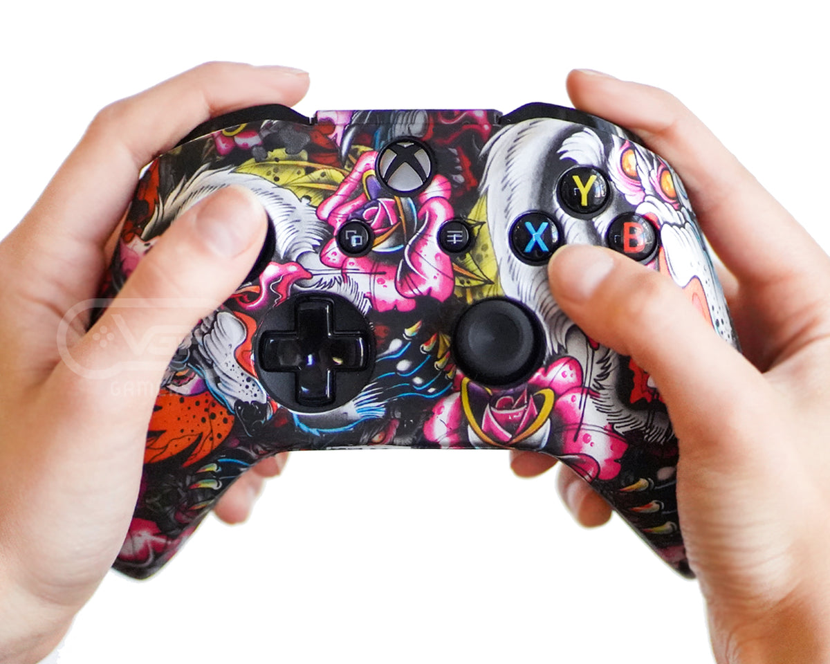 dragon xbox one silicone controller skin case cover