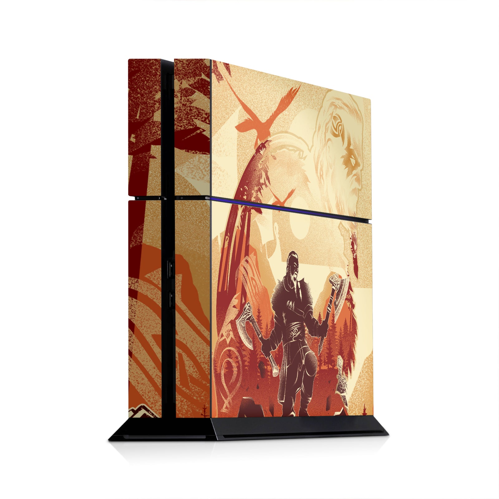 assassins creed valhalla ps4 console skin sticker set