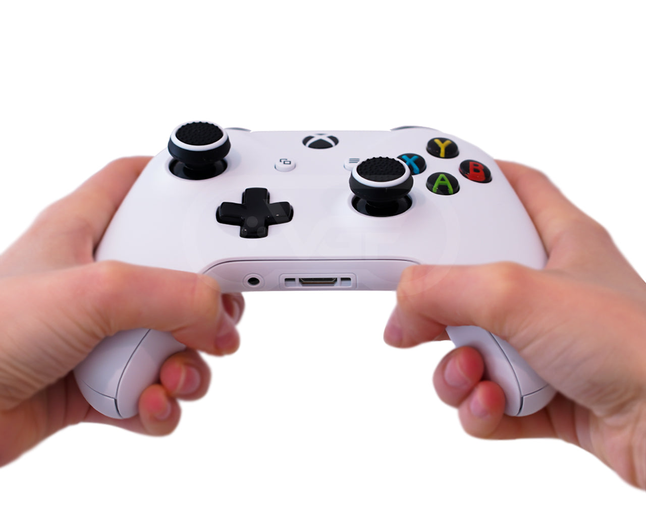 xbox one thumbsticks black white grips