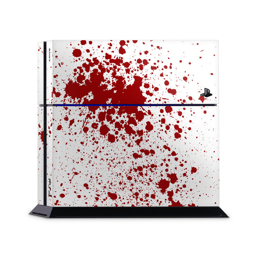 blood-splatter-ps4-console-sticker-skin-wrap
