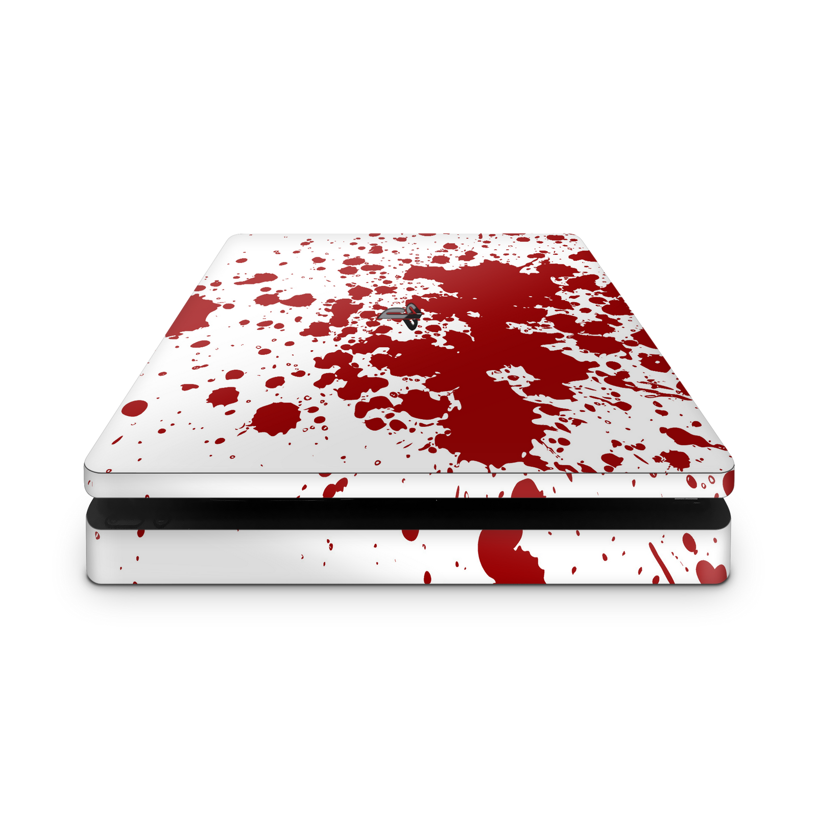 blood-splatter-ps4-slim-console-skin-sticker-wrap