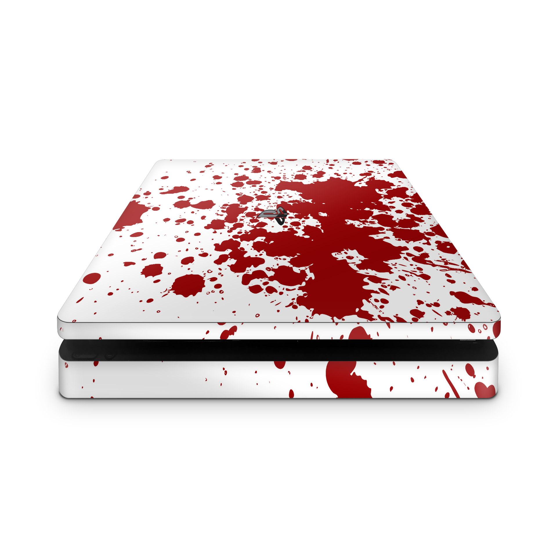 blood-splatter-ps4-slim-console-skin-sticker-wrap