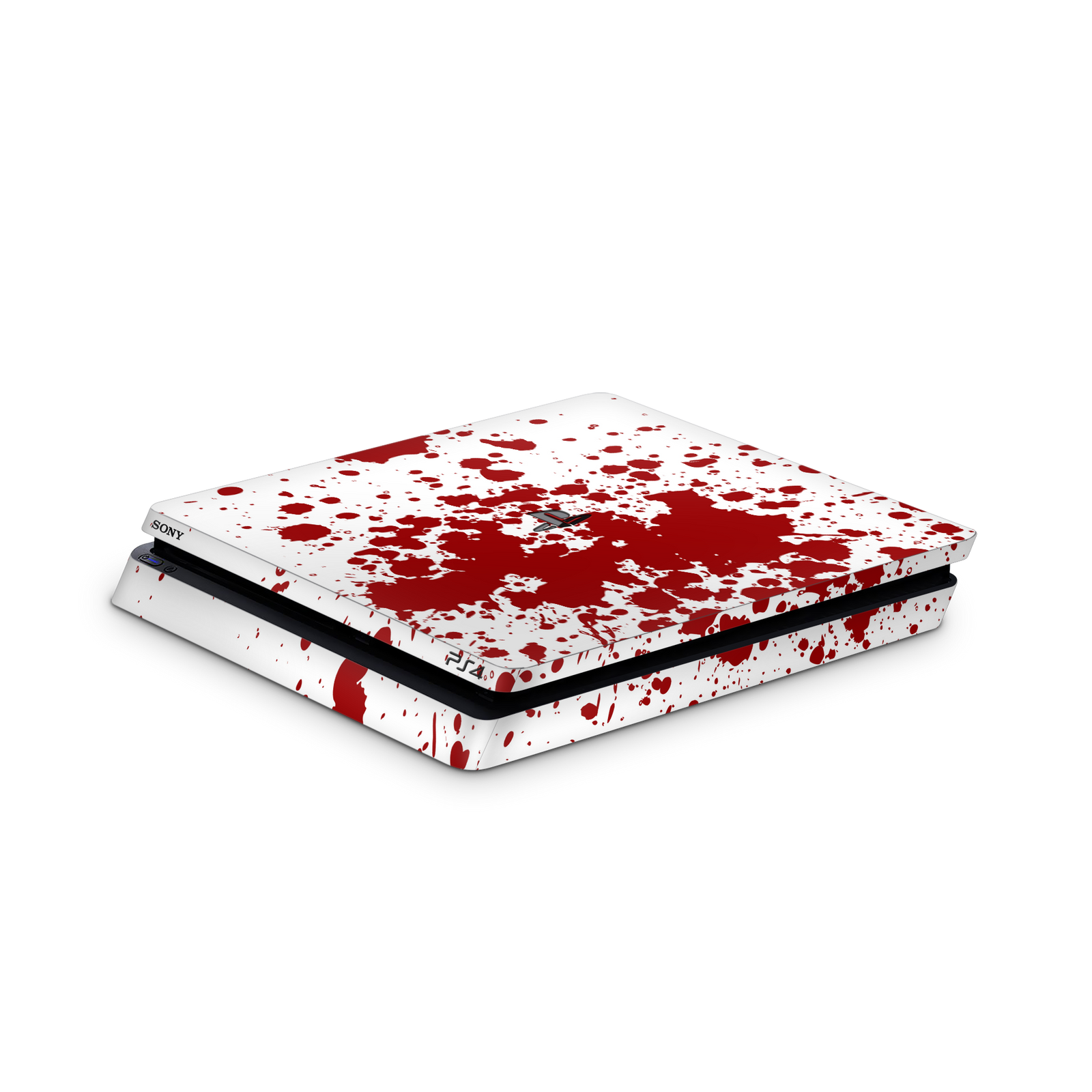 blood-splatter-ps4-slim-console-skin-sticker-wrap