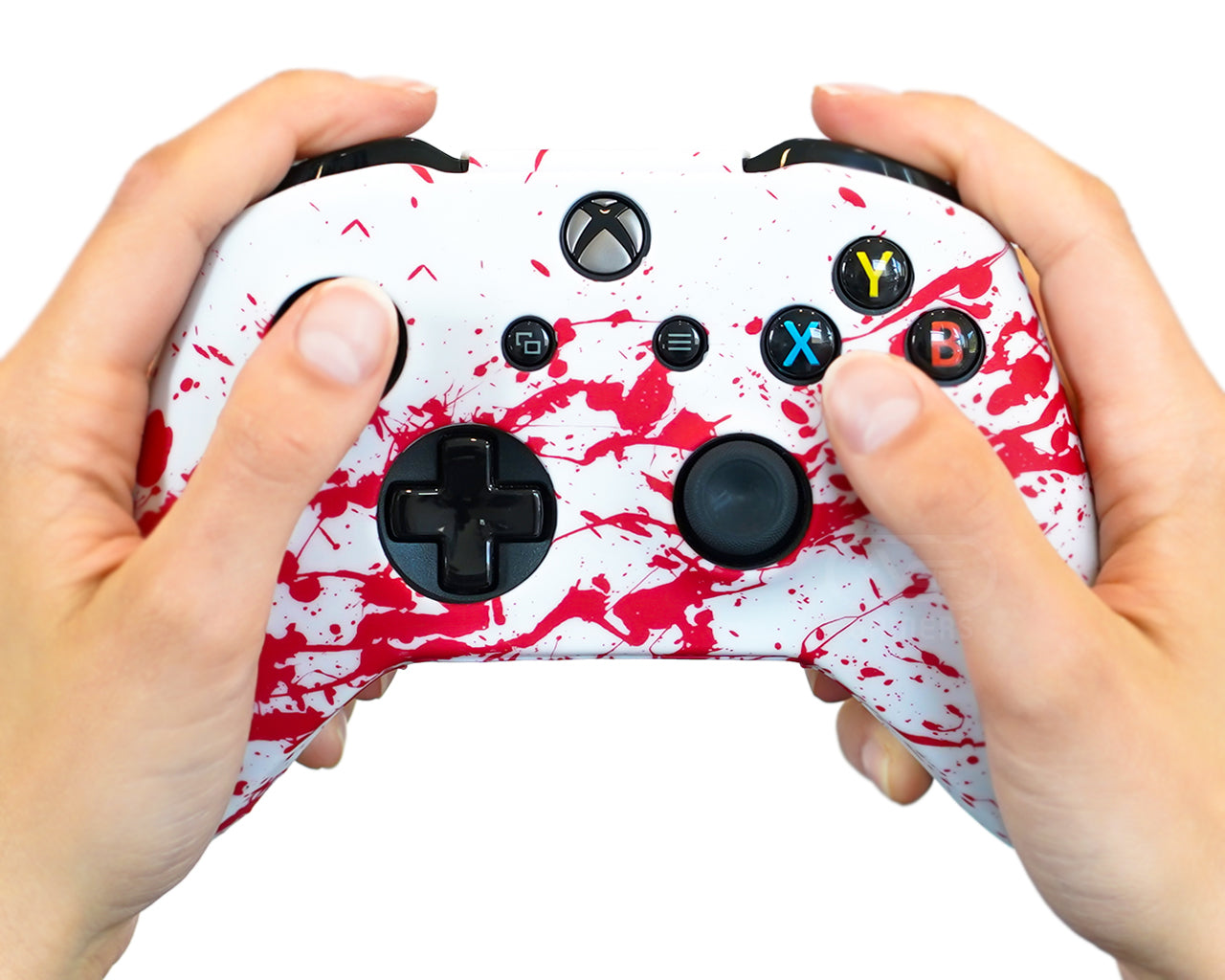 blood splatter xbox one controller skin case silicone