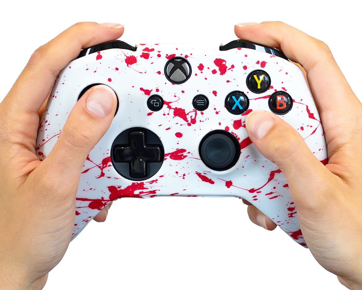 xbox one x s silicone case bloody horror