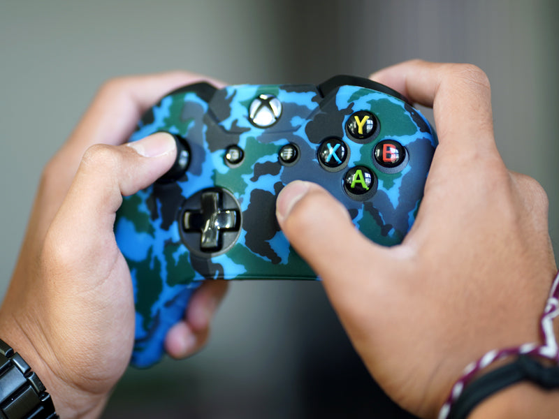 Marine Blue Camo - XBOX One Controller Skin