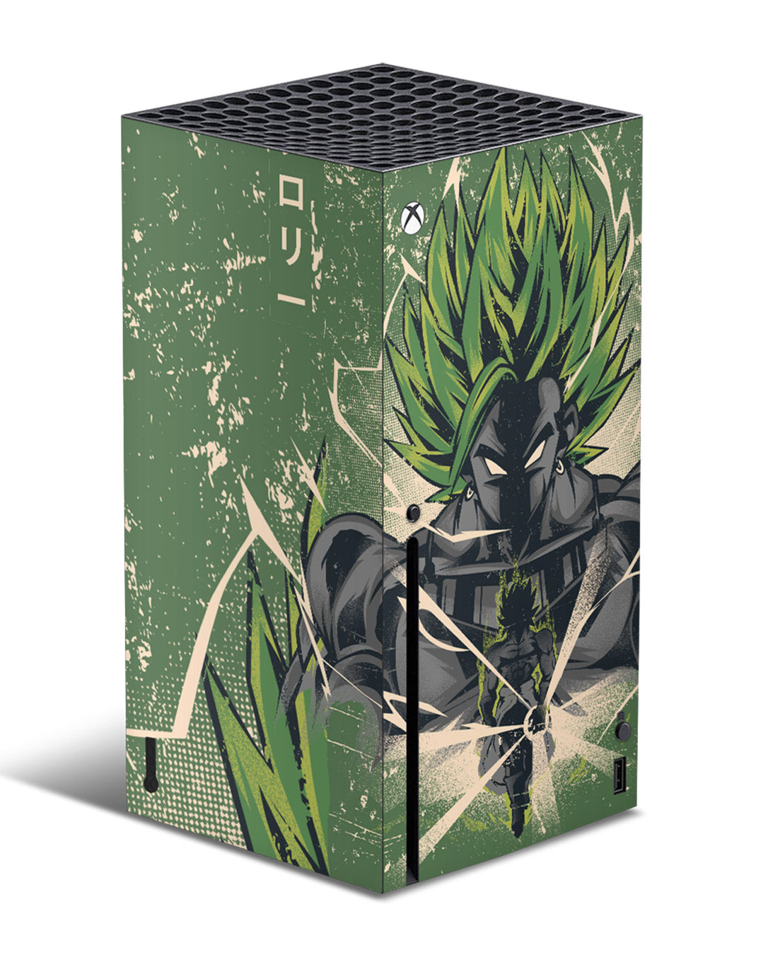 broly-dbz-xbox-series-x-console-skin-vinyl