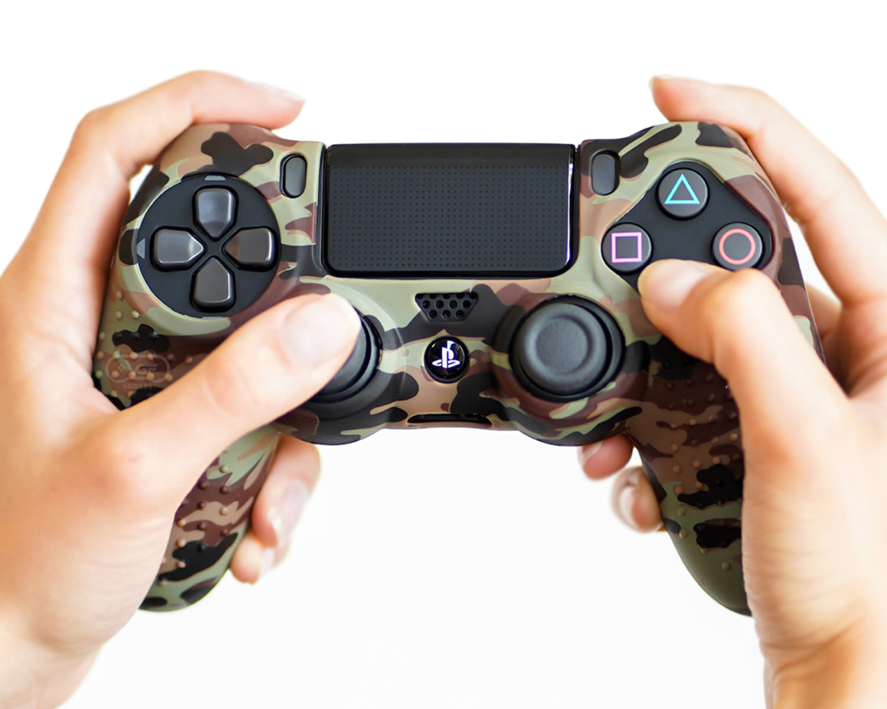 camo ps4 silicone controller grip cover case skin