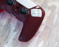 Red Carbon Fiber - PS5 Controller Skin