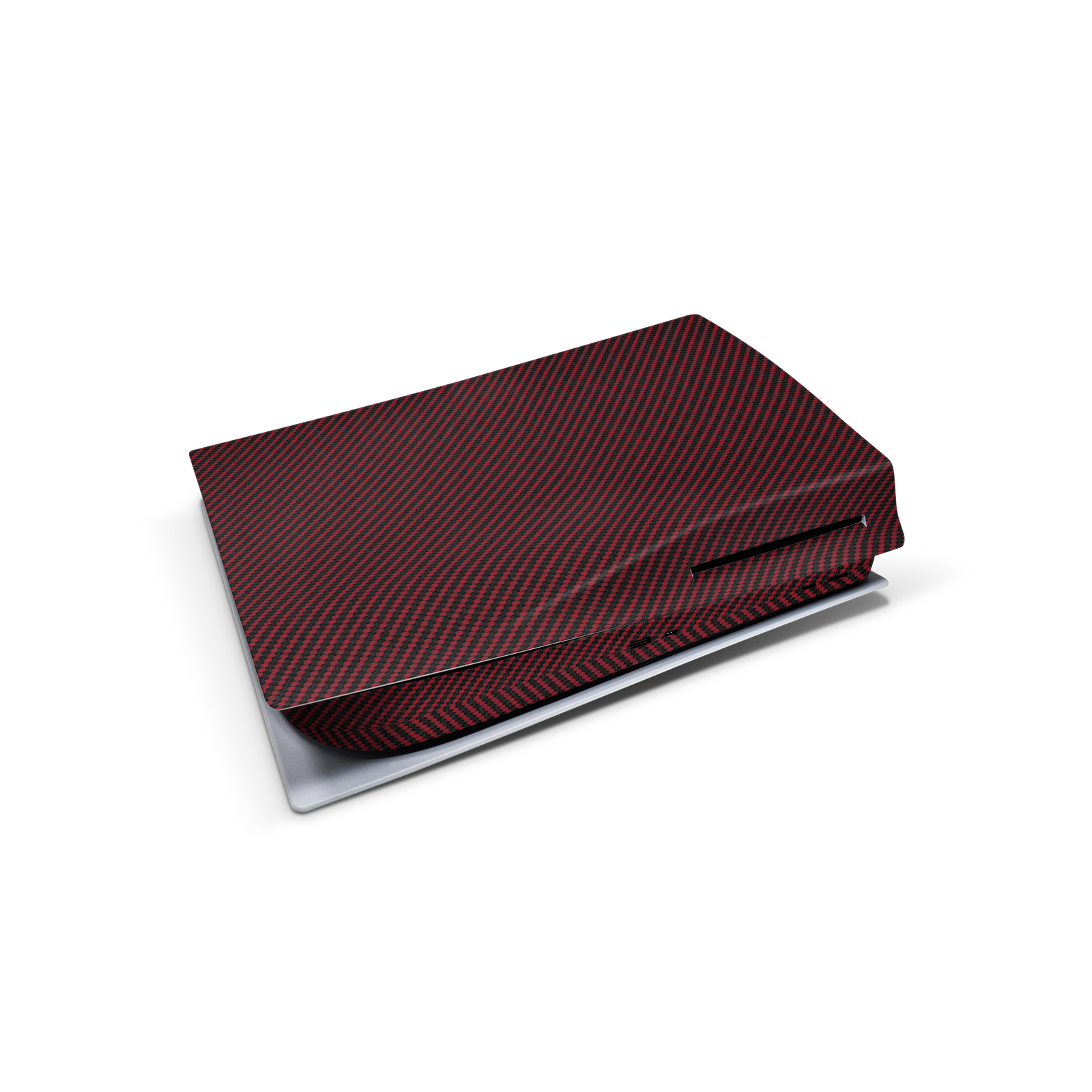 ps5-red-carbon-fiber-skin-sticker-wrap