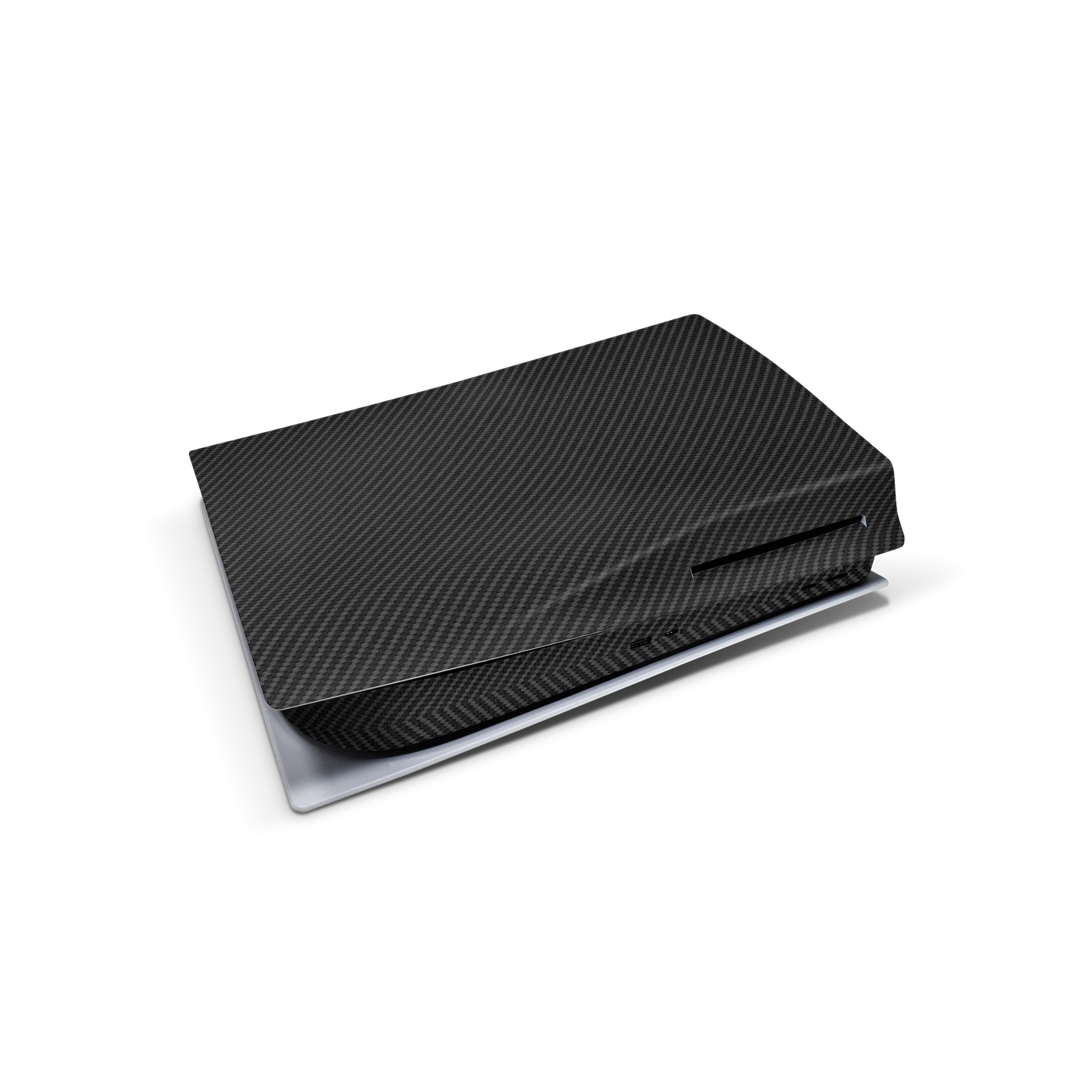 Black Carbon Fiber - PS5 Console Skin
