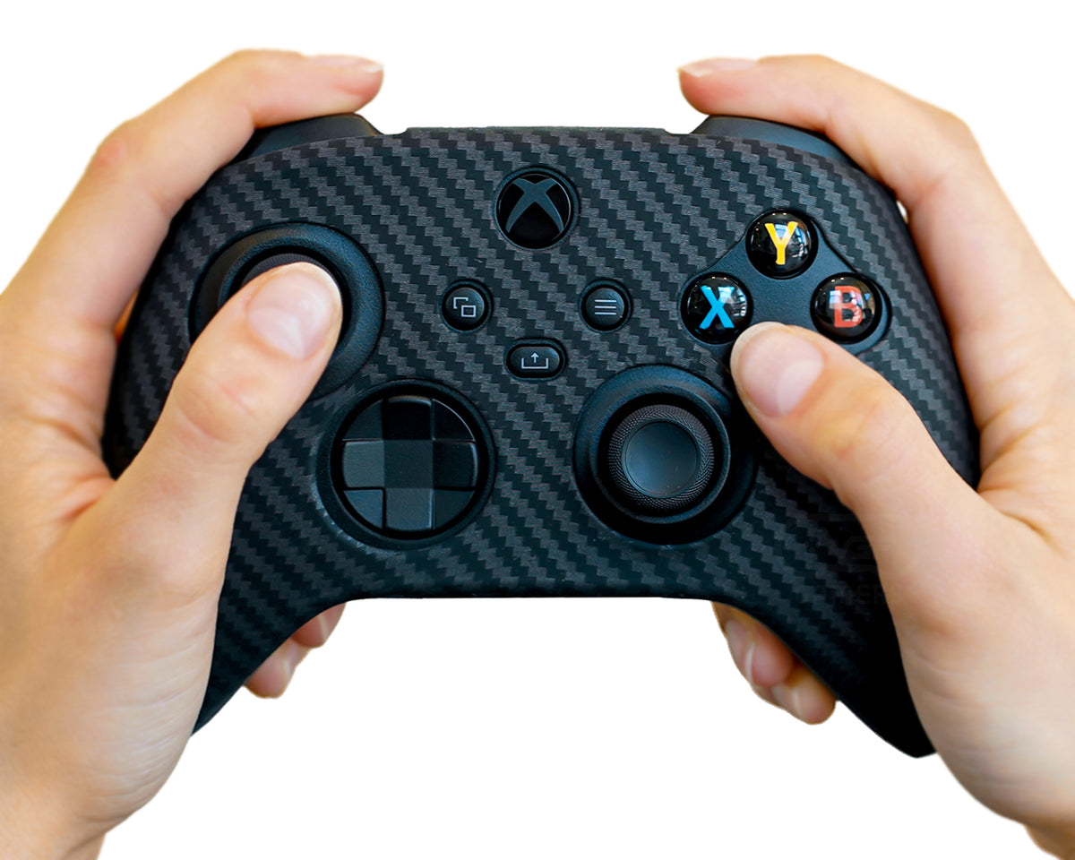 carbon fiber skin xbox series x s controller