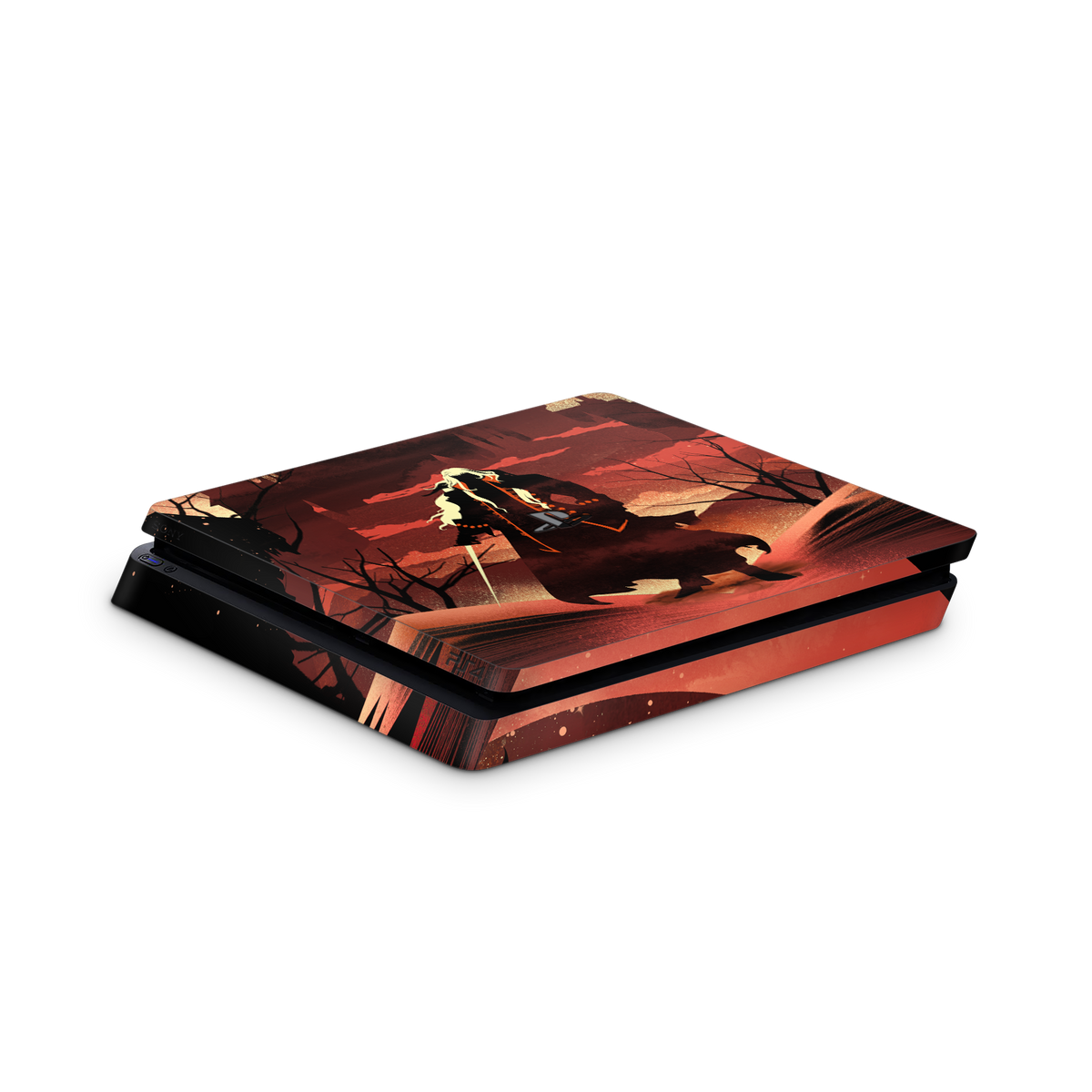 castlevania ps4 slim console skin sticker wrap