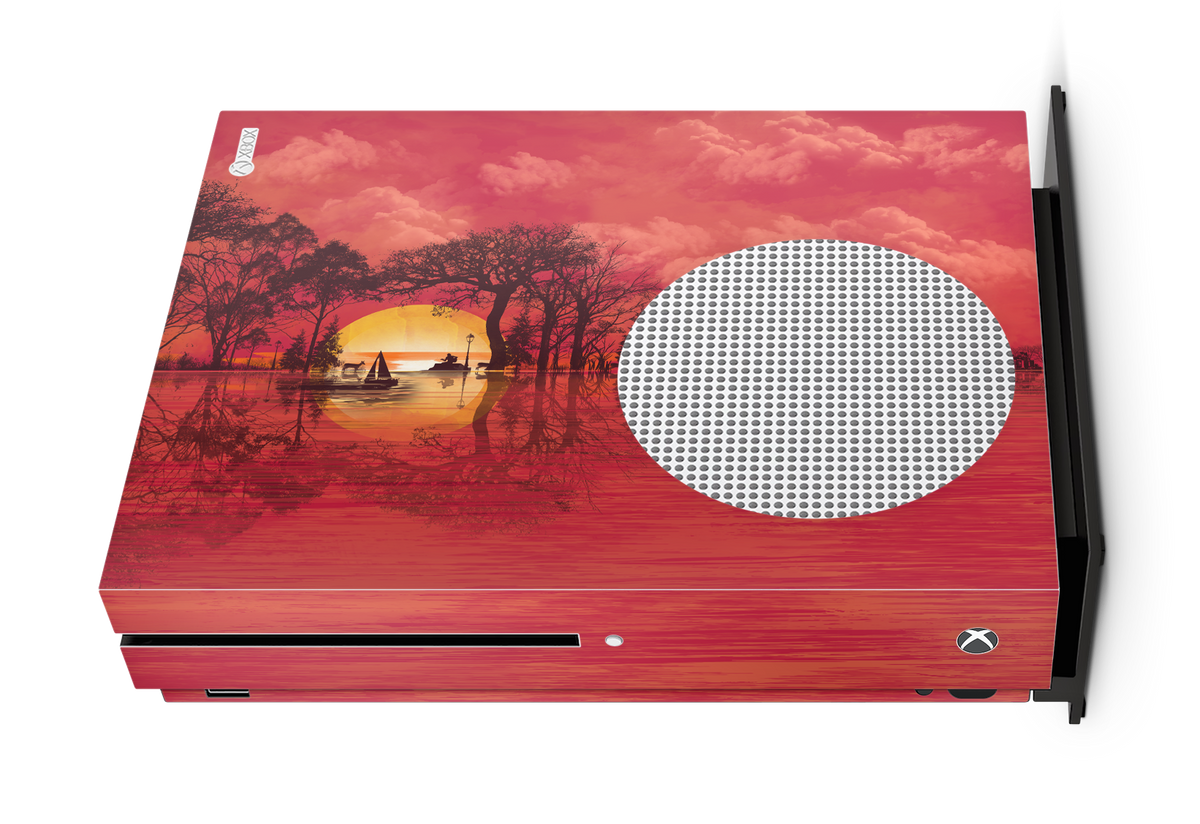 cityscape-xbox-one-s-console-skin-sticker