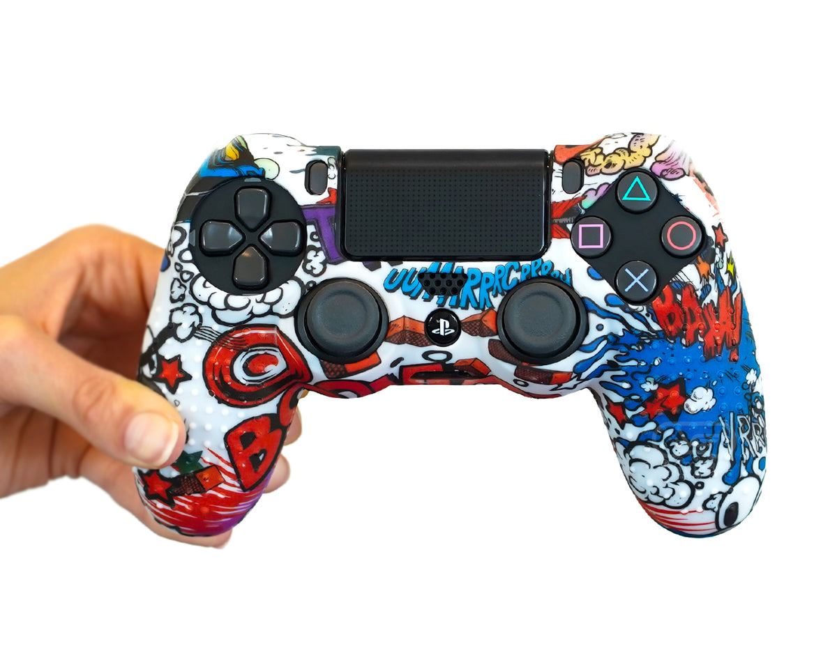 comic-book-ps4-silicone-controller-case-cover