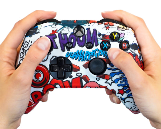 comic book xbox one silicone controller case cover