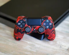 behandle At adskille visuel Crimson Red Camo by ProFlex® - PS4 silicone controller skin cover – VGF  Gamers