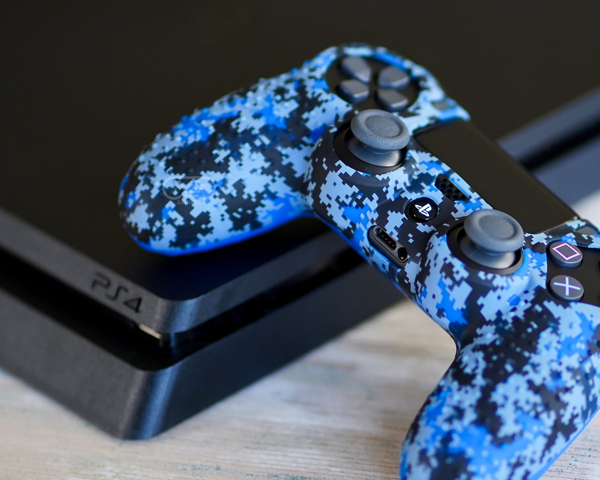 PlayStation4 - 【美品】PS4コントローラー Blue Camouflage Amazon.com: DualShock 4 Wireless Controller for PlayStation