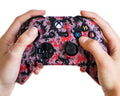 red digital camo xbox one controller skin case cover