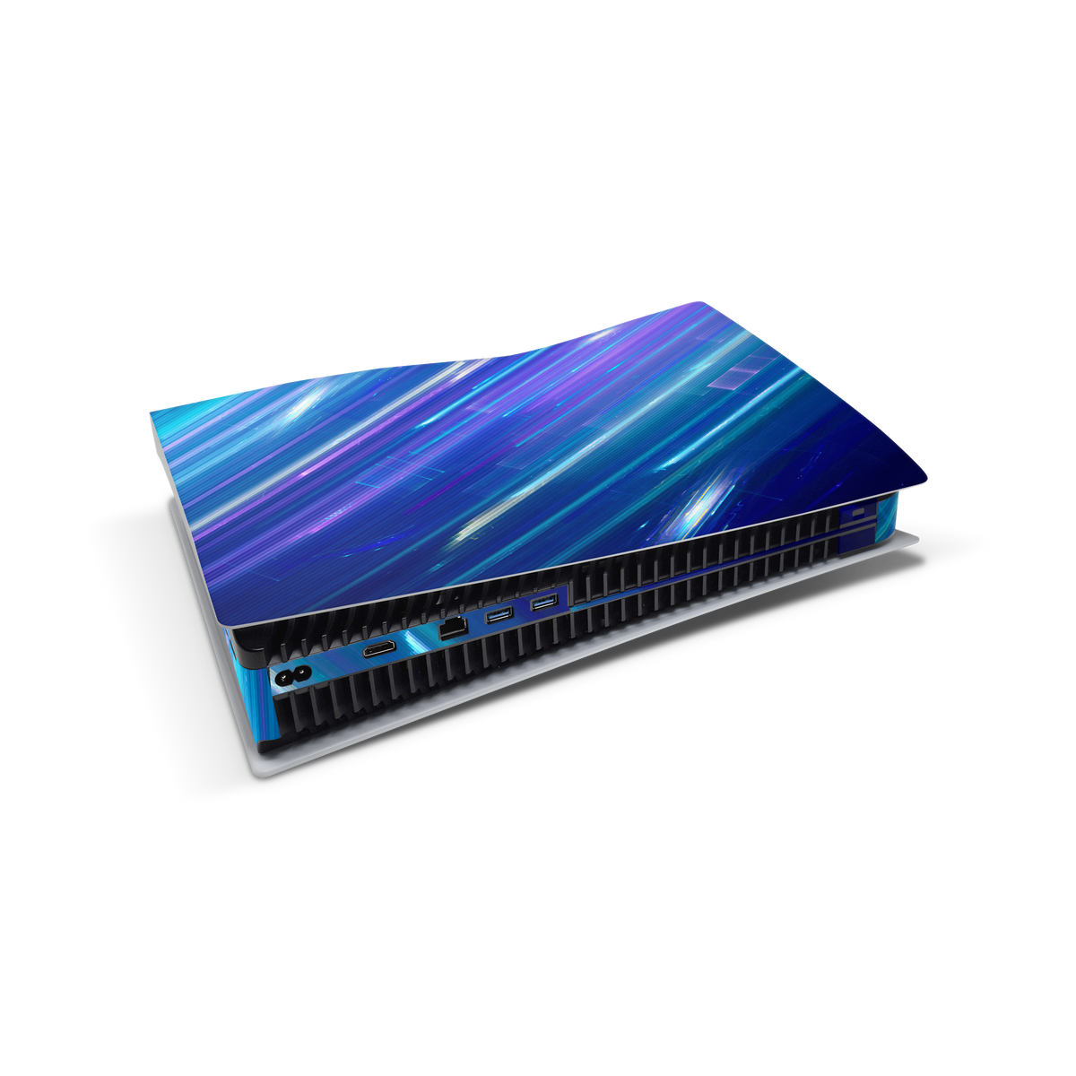 space galaxy ps5 console skin wrap