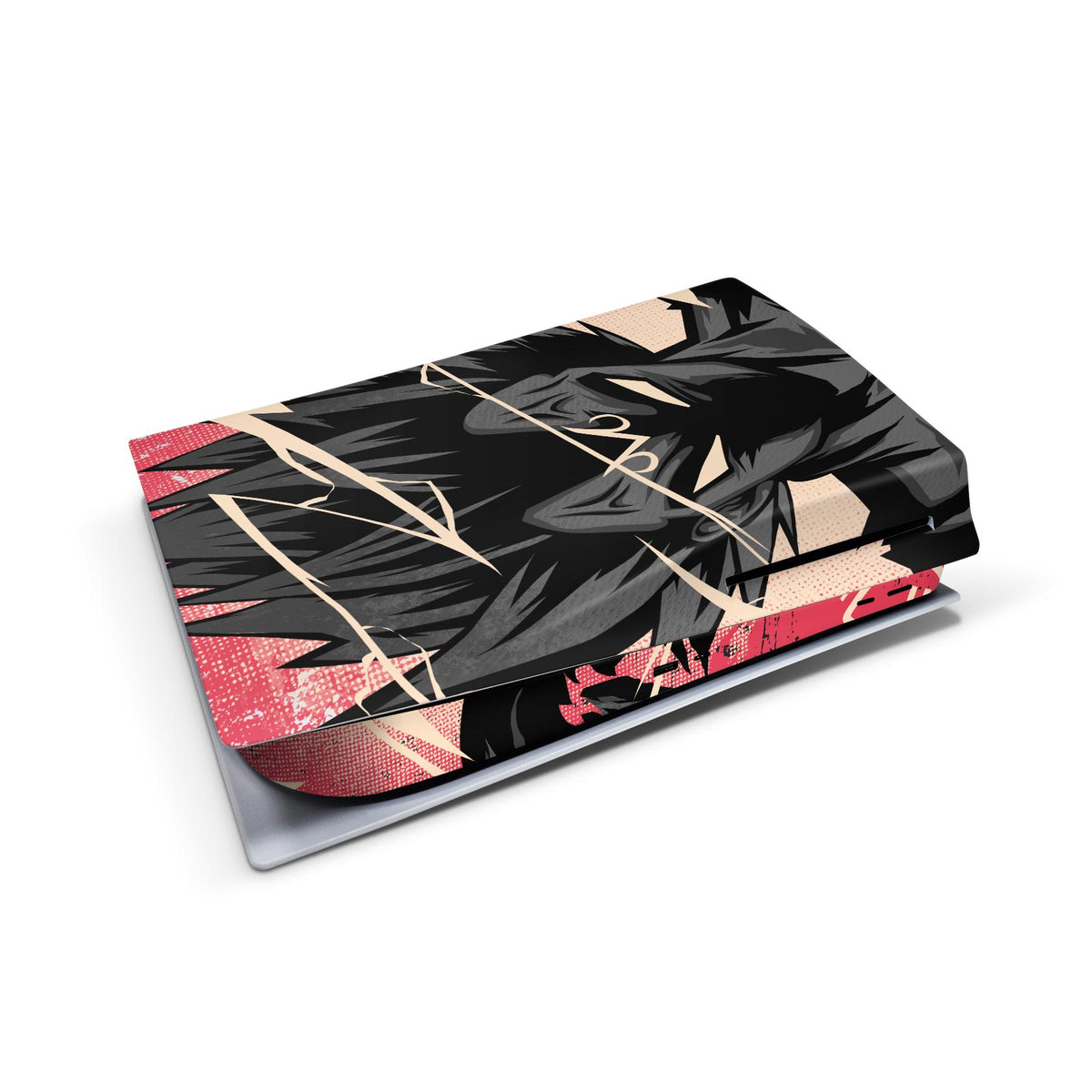 ps5 console skin vegeta dbz dragonball