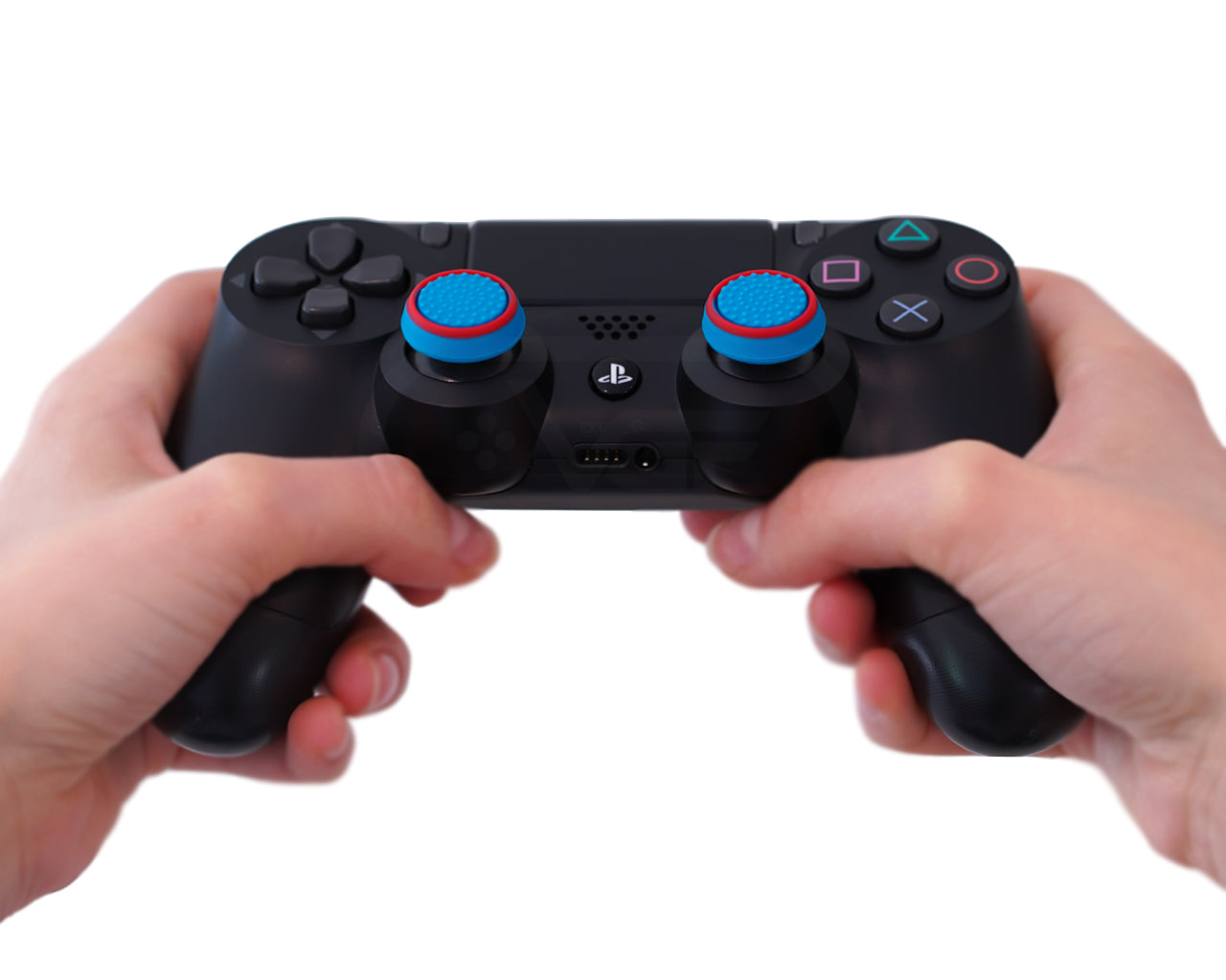 ps4 thumbsticks blue green grips