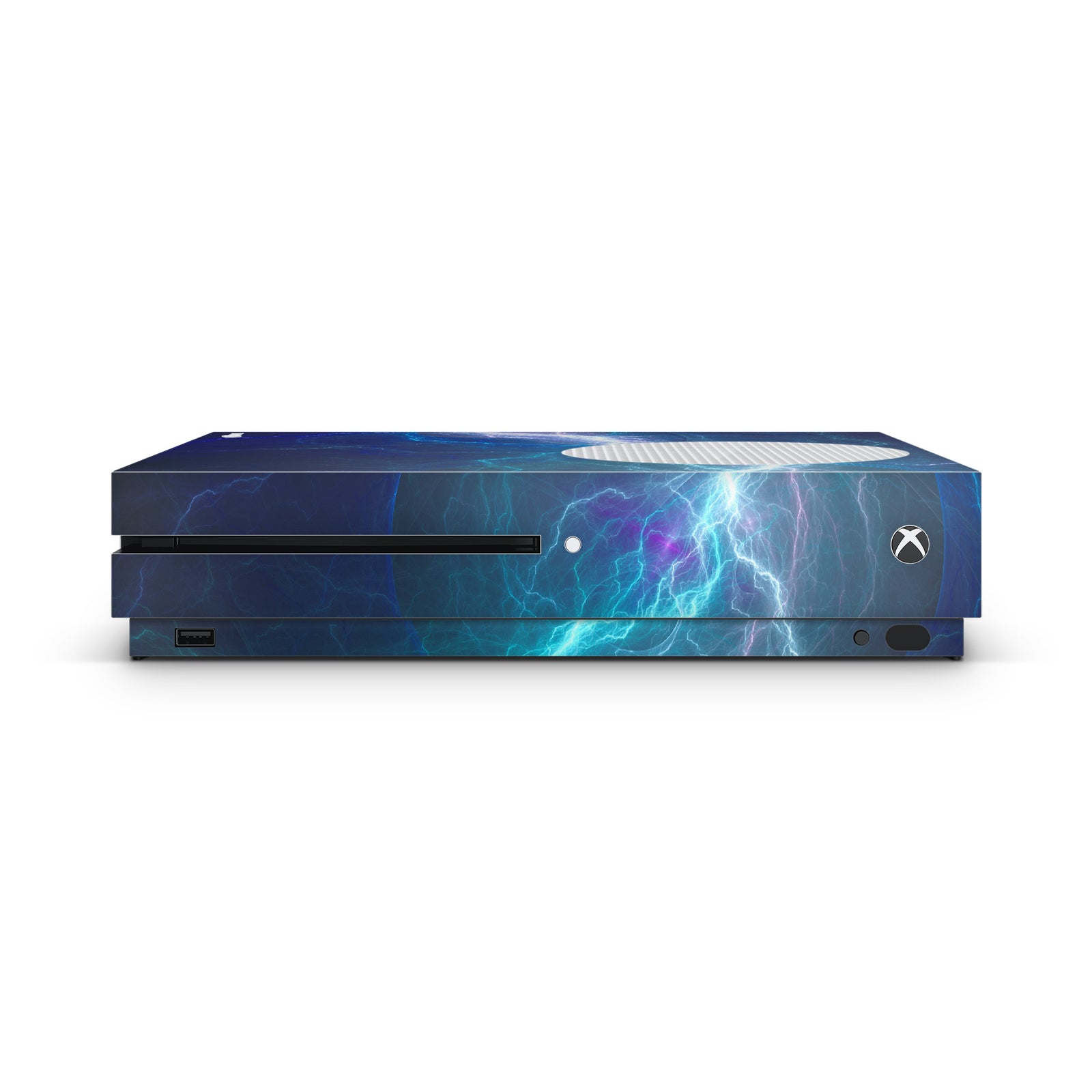 electric lightning xbox one s console skin microsoft vinyl 3m