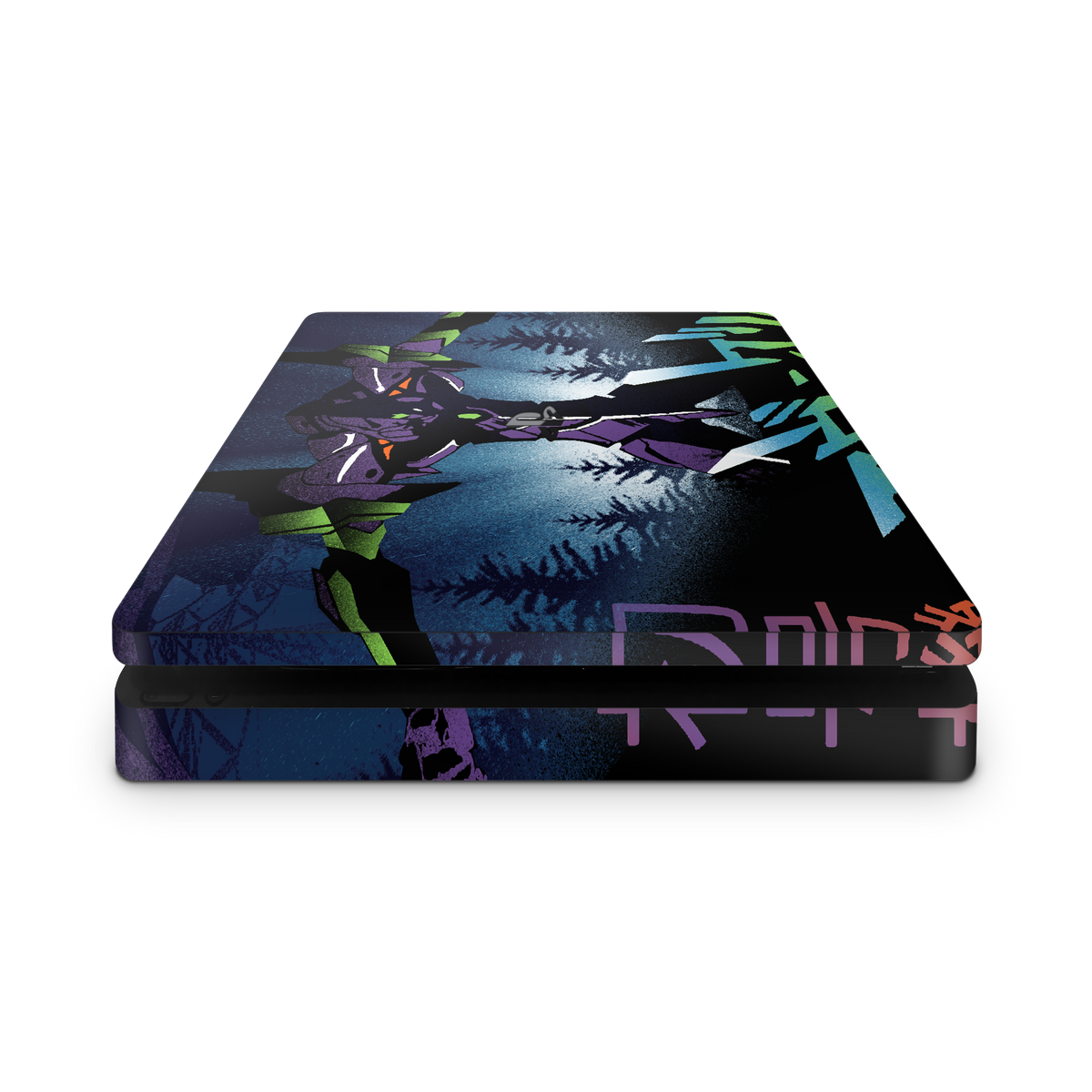 evangelion ps4 slim console sticker wrap