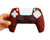 red ps5 dualsense silicone controller grip cover skin