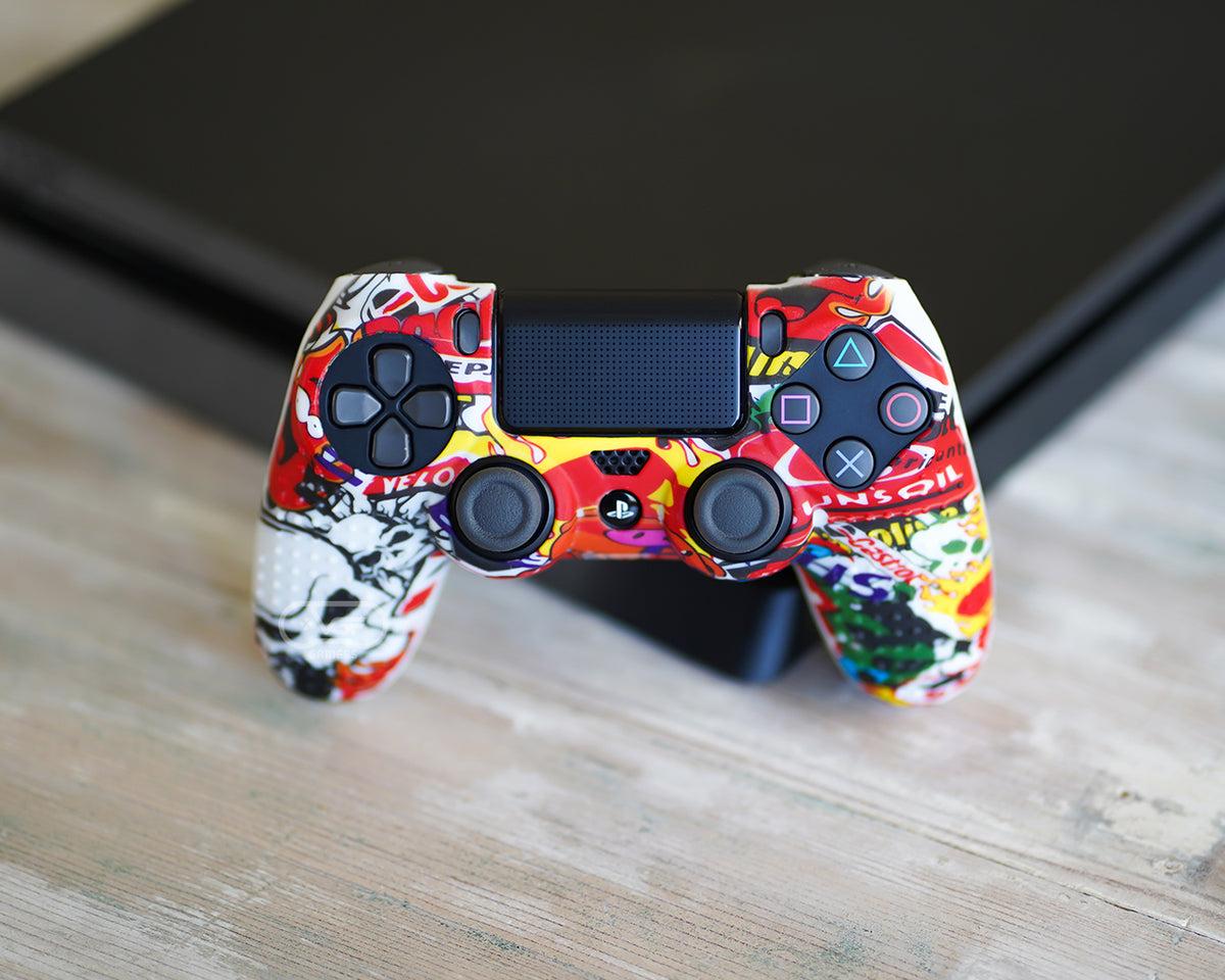 ps4 silicone controller skin case cover motorsport forza auto racing