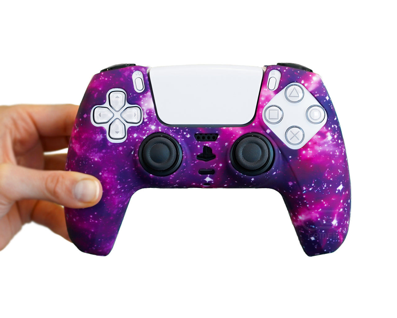 space galaxy ps5 dualsense silicone case cover skin